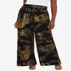 Stretch Knit Wide Leg Pant image number null