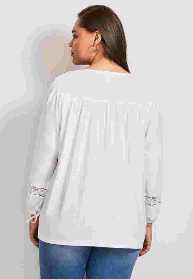 Crochet Trim Top image number 1