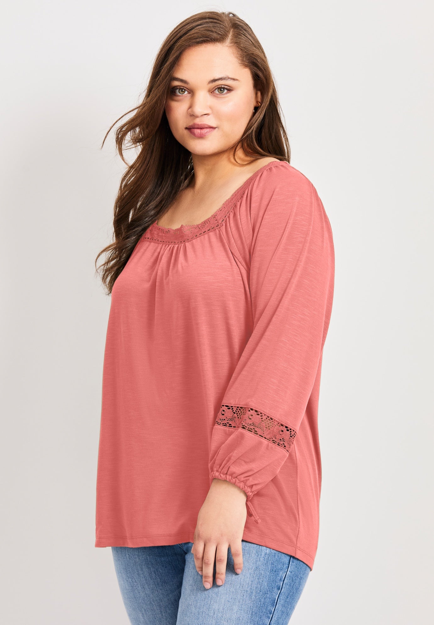 Crochet Trim Top image number 2