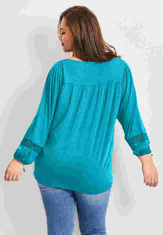 Crochet Trim Top image number 1