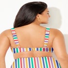 Cup Sized Tie Front Underwire Bikini Top image number null