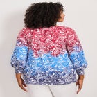 Ombre Print Top image number null