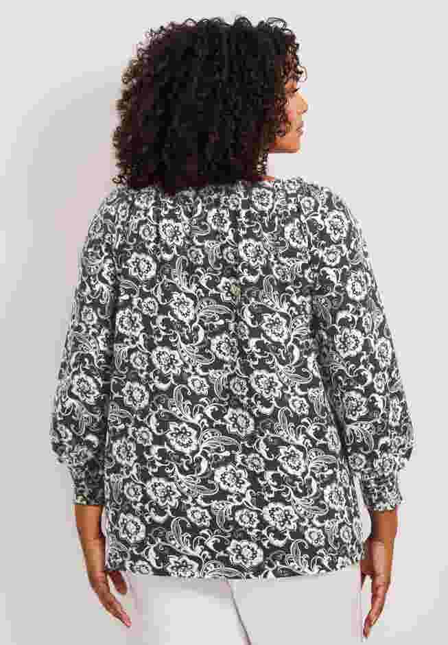 Ombre Print Top image number 1