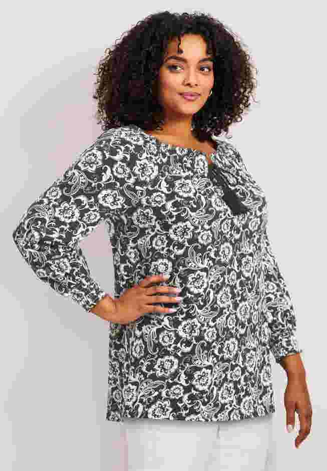 Ombre Print Top image number 2