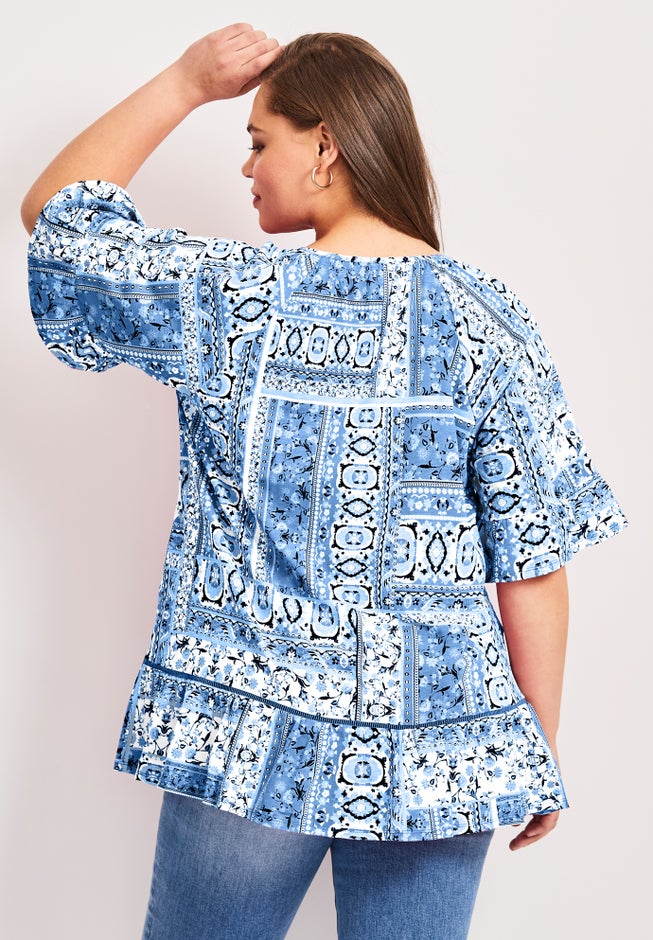 Flutter Sleeve Top image number 1