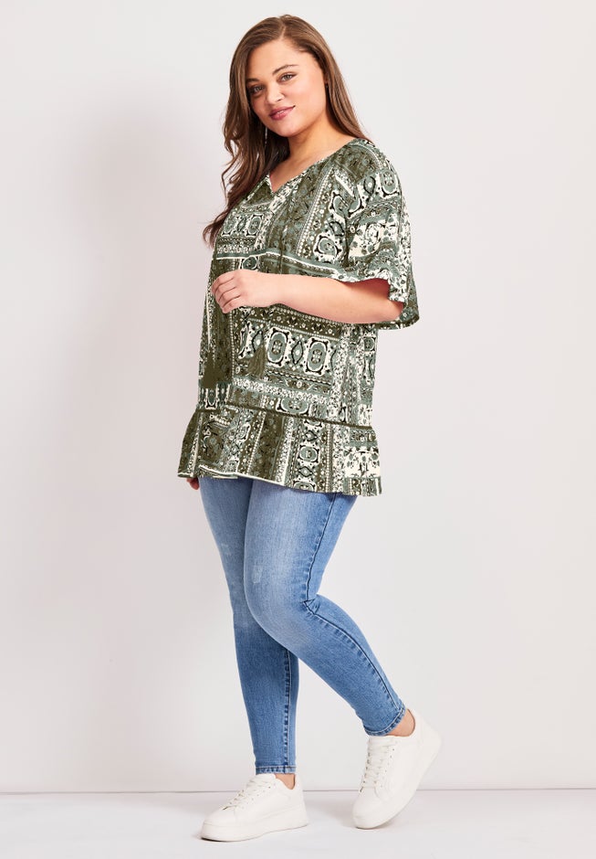 Flutter Sleeve Top image number 2