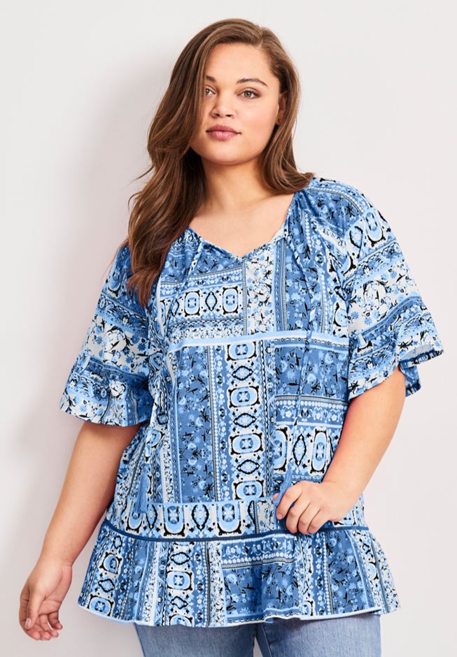 Flutter Sleeve Top image number 0