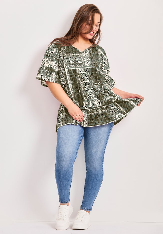 Flutter Sleeve Top image number 0