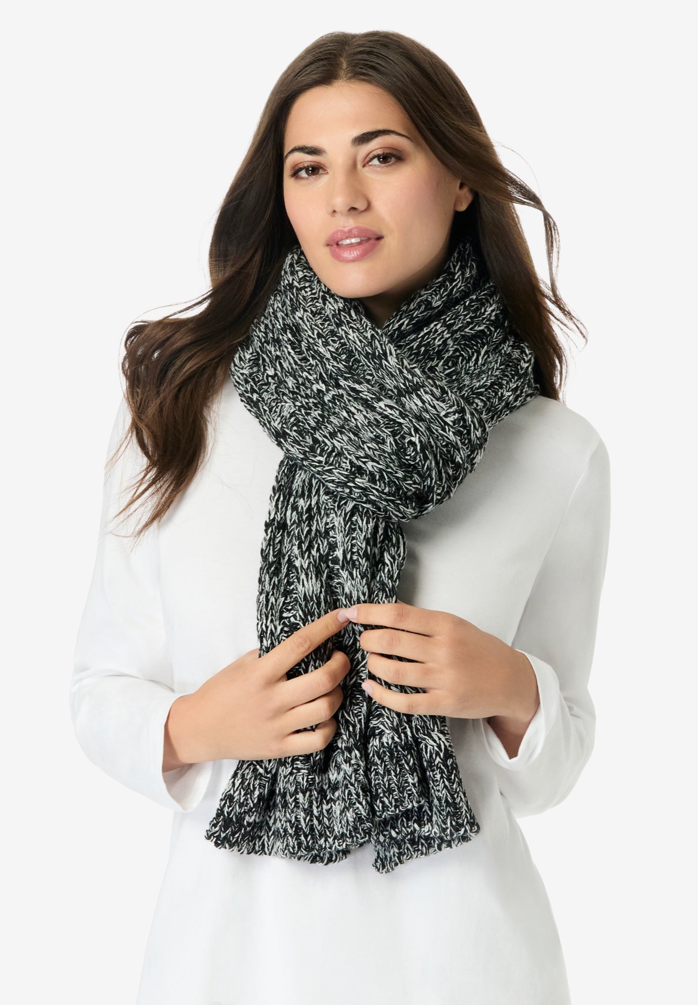 Cable Knit Scarf image number 0