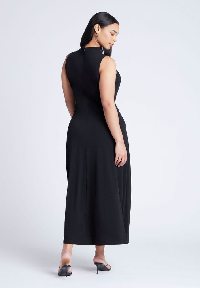Mock Sleeveless Maxi Dress image number 1