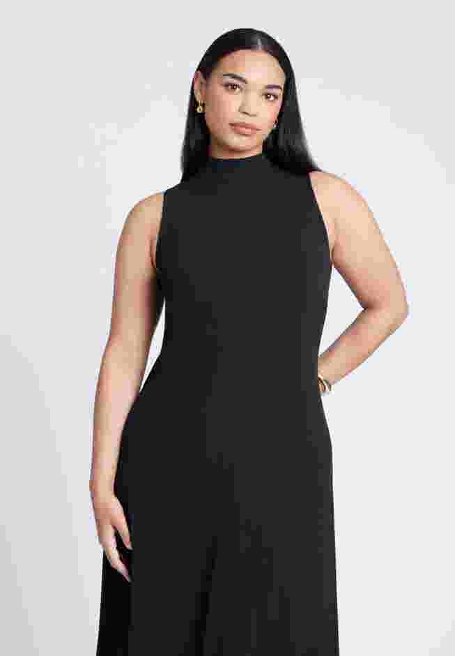 Mock Sleeveless Maxi Dress image number 2
