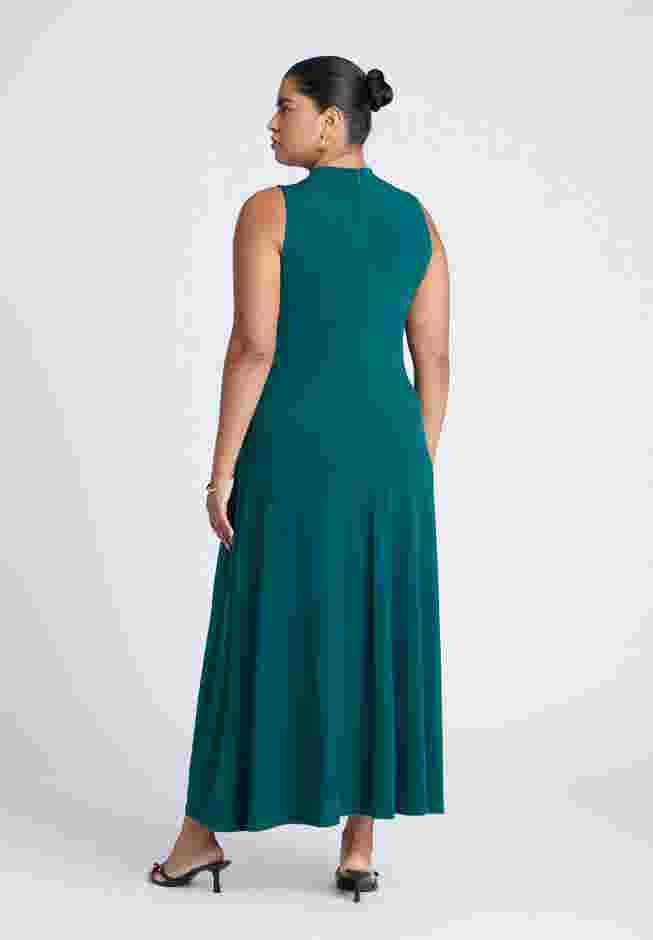 Mock Sleeveless Maxi Dress image number 2