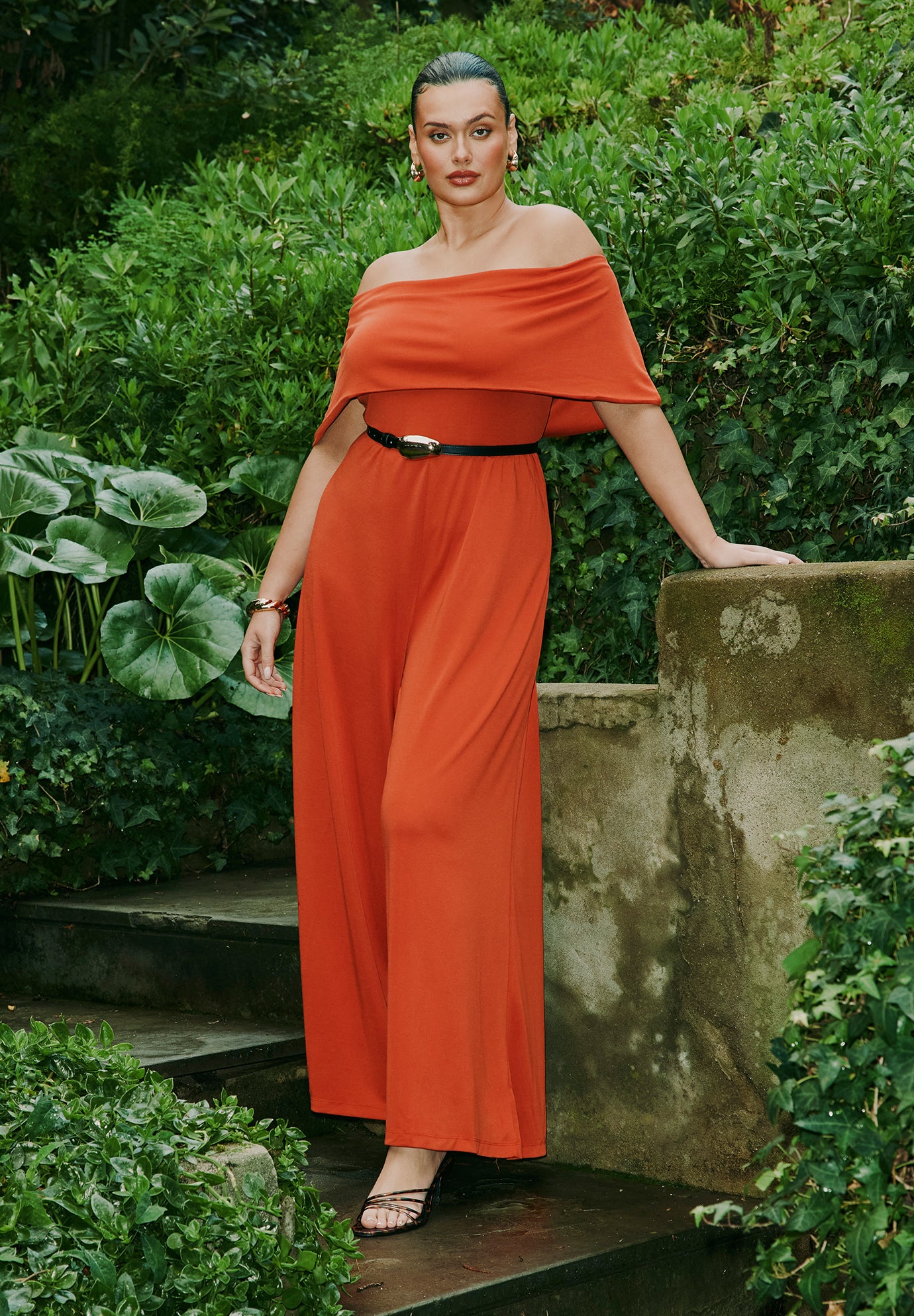 Off Shoulder Jumpsuit image number 5