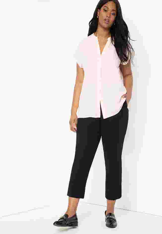 Notch Collar Blouse image number 2