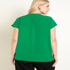 Notch Collar Blouse image number null