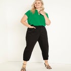 Notch Collar Blouse image number null