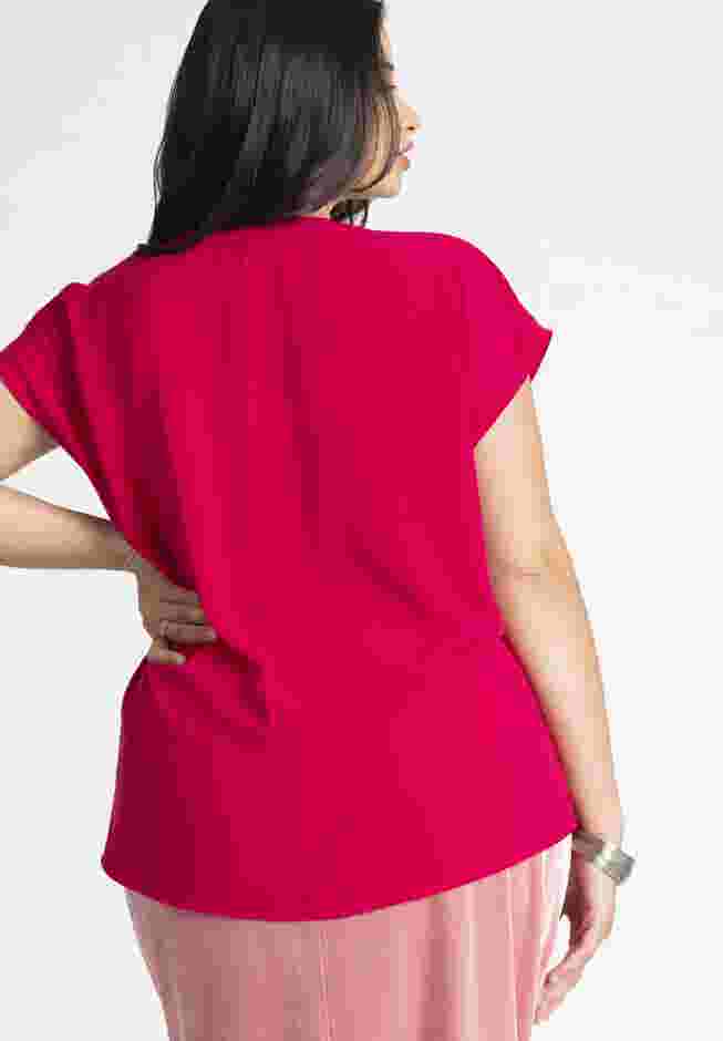Notch Collar Blouse image number 1
