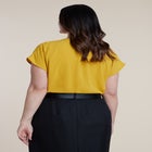 Notch Collar Blouse image number null