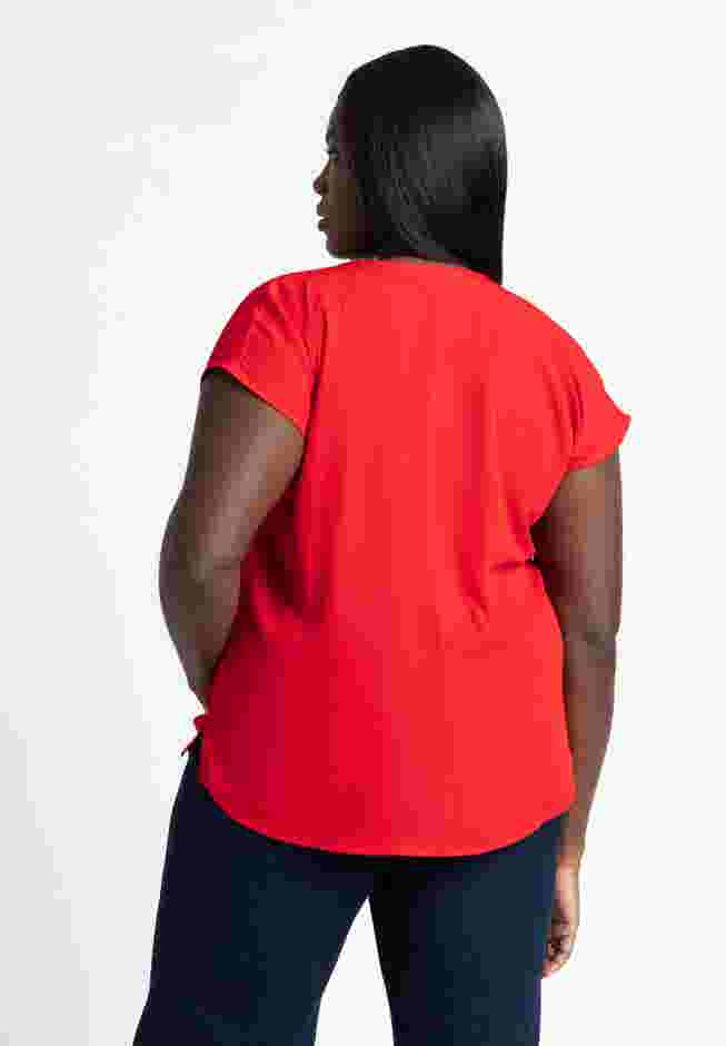 Notch Collar Blouse image number 1