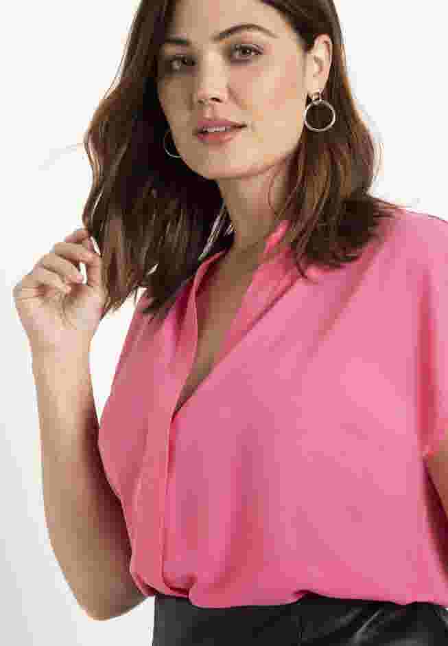 Notch Collar Blouse image number 0