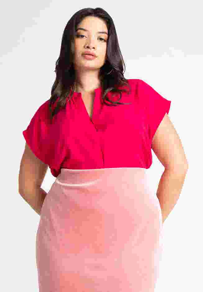 Notch Collar Blouse image number 0