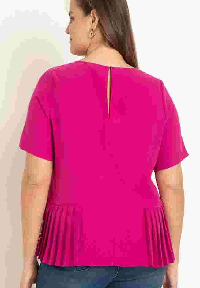 Pleated Hem Top image number 1