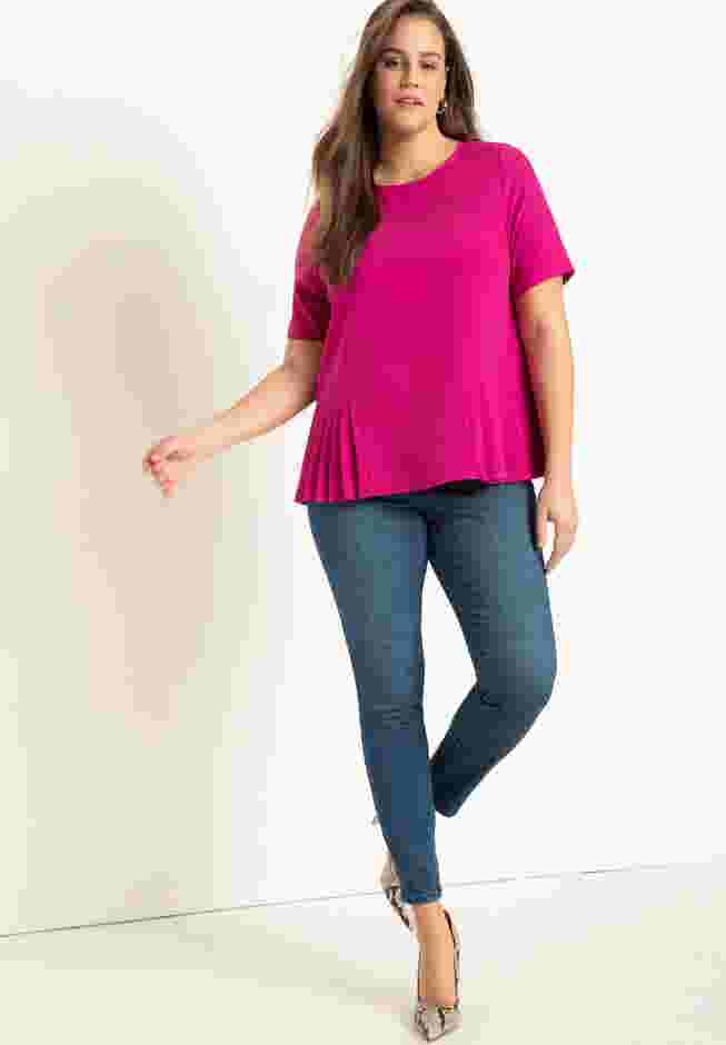 Pleated Hem Top image number 2