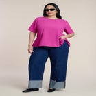 Pleated Hem Top image number null