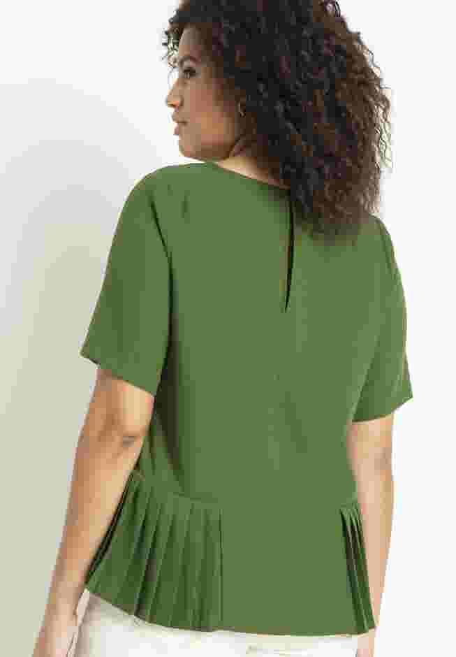Pleated Hem Top image number 1