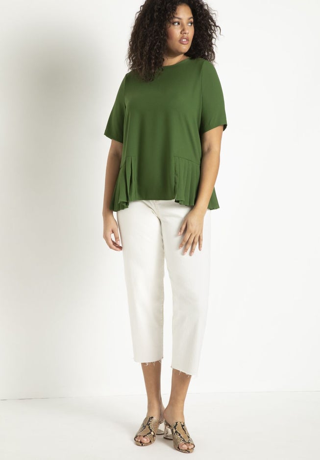 Pleated Hem Top image number 2