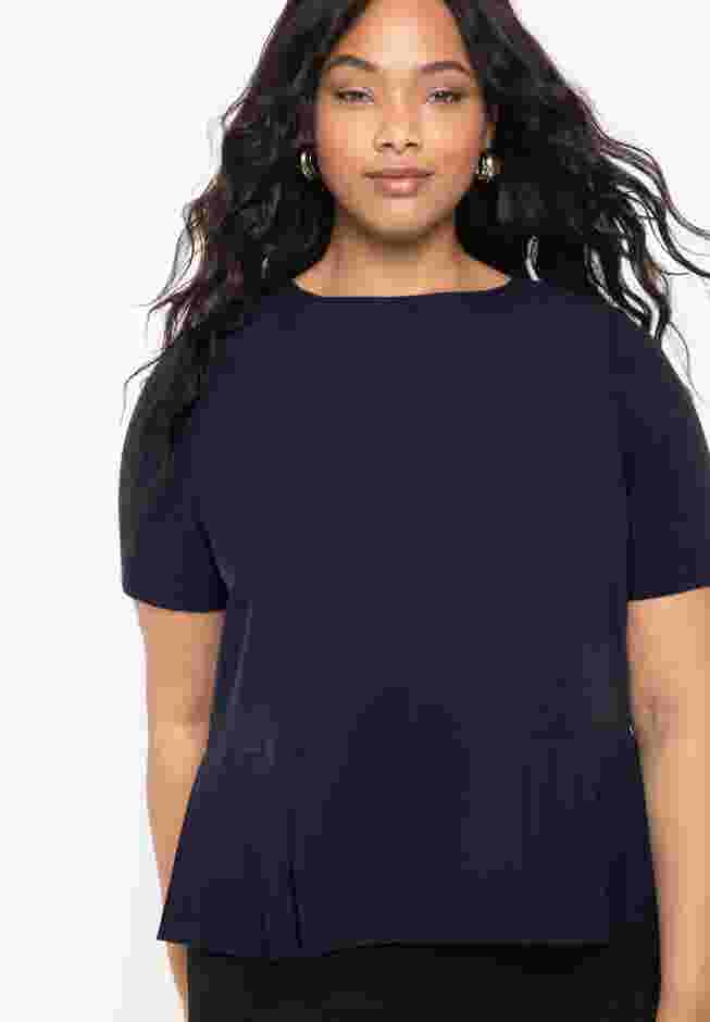 Pleated Hem Top image number 0