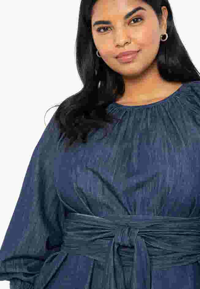 Dramatic Faux Wrap Top image number 0