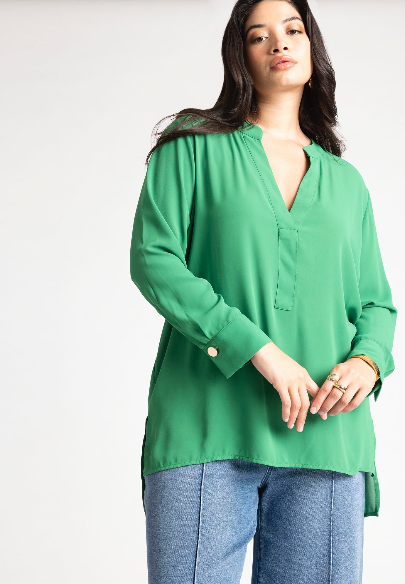 Mandarin Collar Tunic image number 0