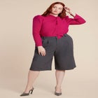 Drape Front Blouse image number null