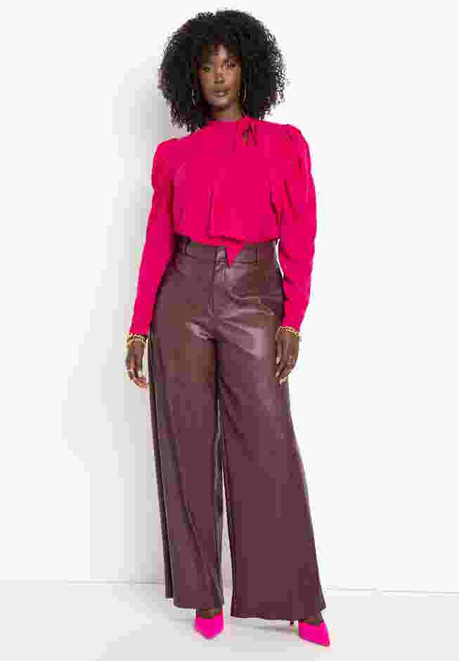 Drape Front Blouse image number 2