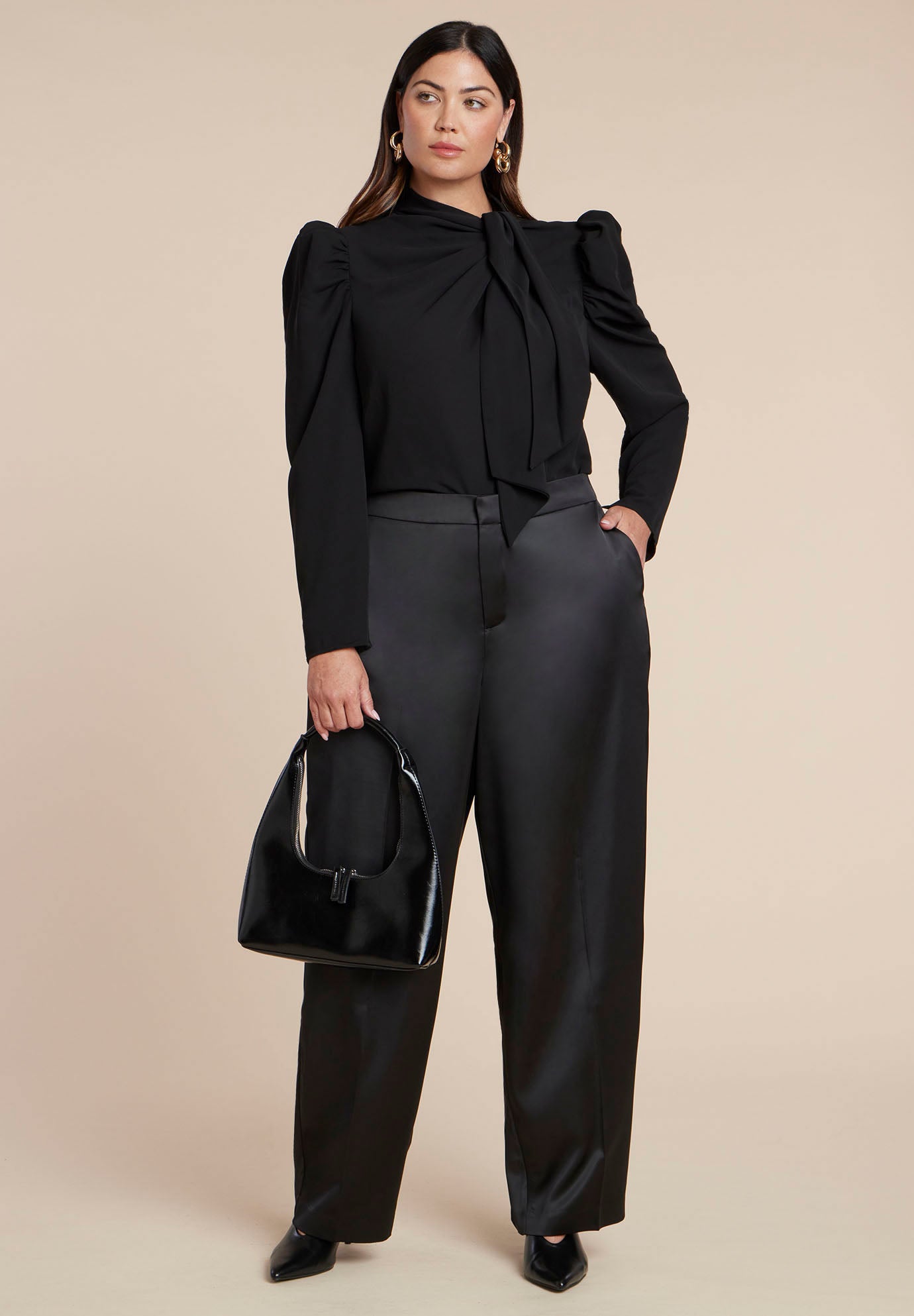 Drape Front Blouse image number 2