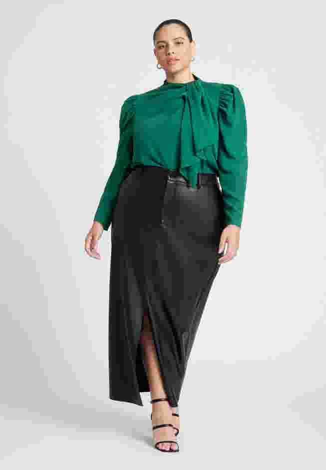 Drape Front Blouse image number 2