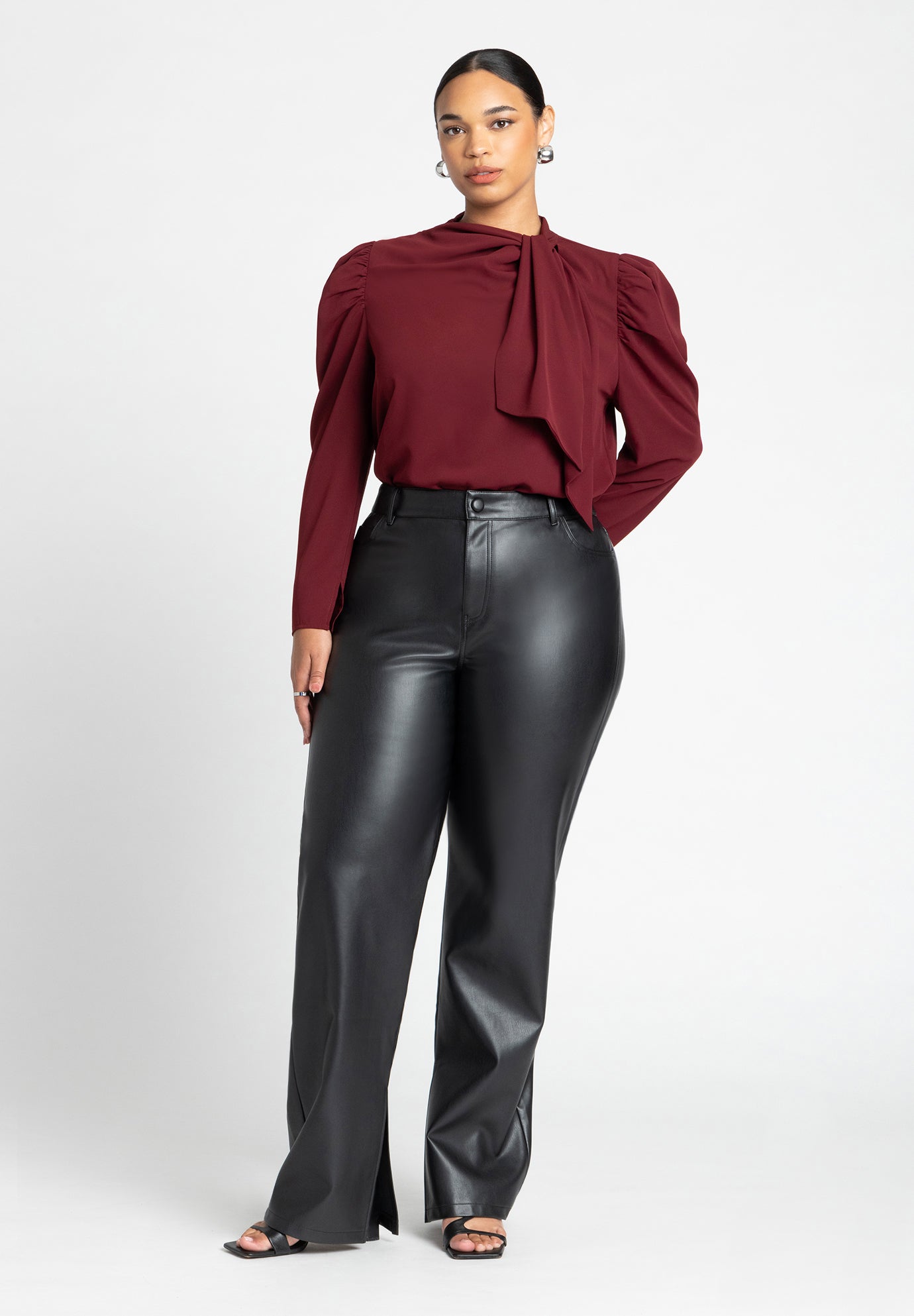 Drape Front Blouse image number 2