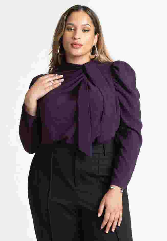 Drape Front Blouse image number 0