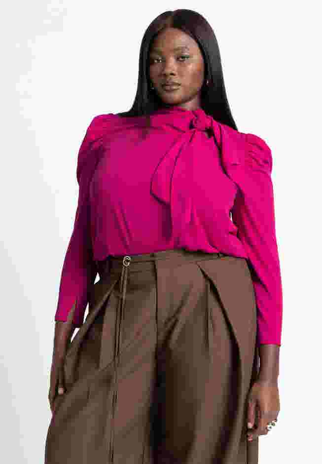 Drape Front Blouse image number 0