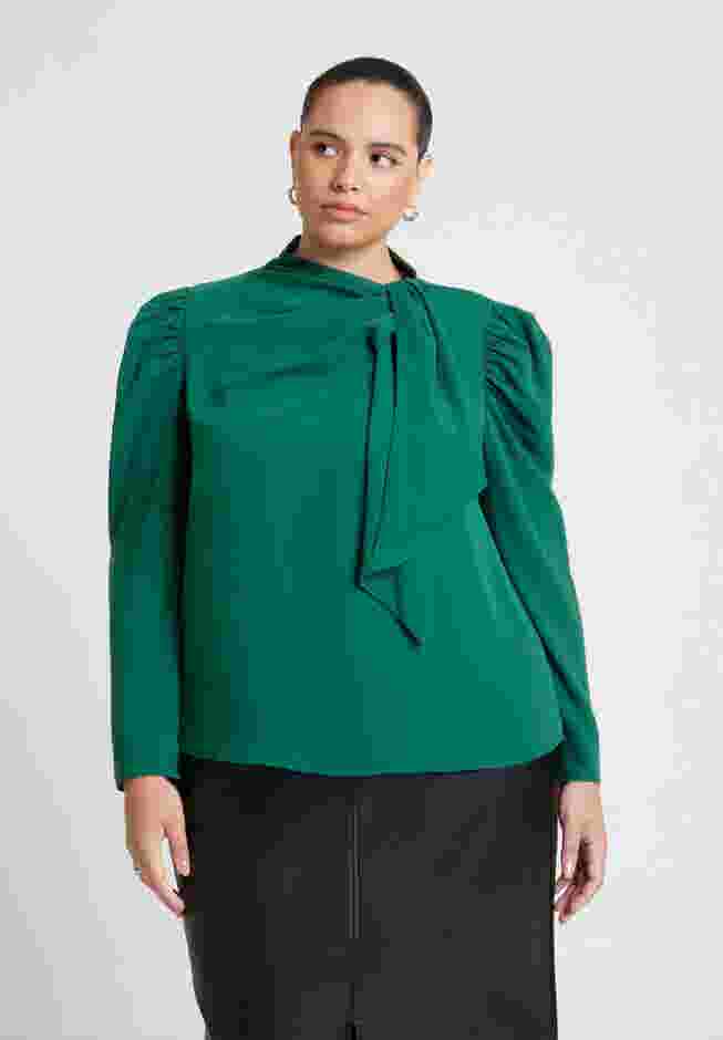 Drape Front Blouse image number 0