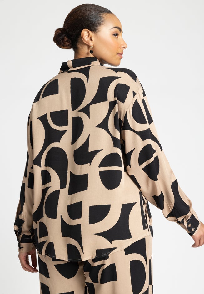 Printed Button Down image number 1