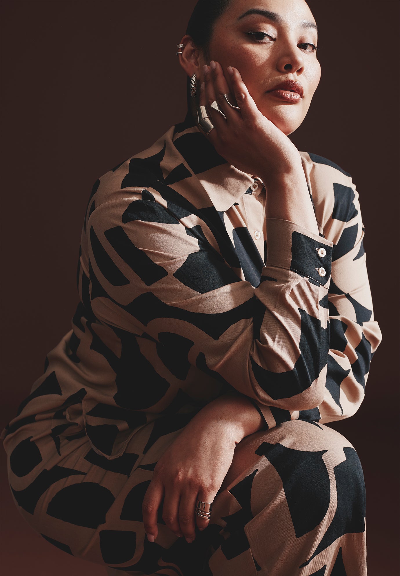 Printed Button Down image number 3