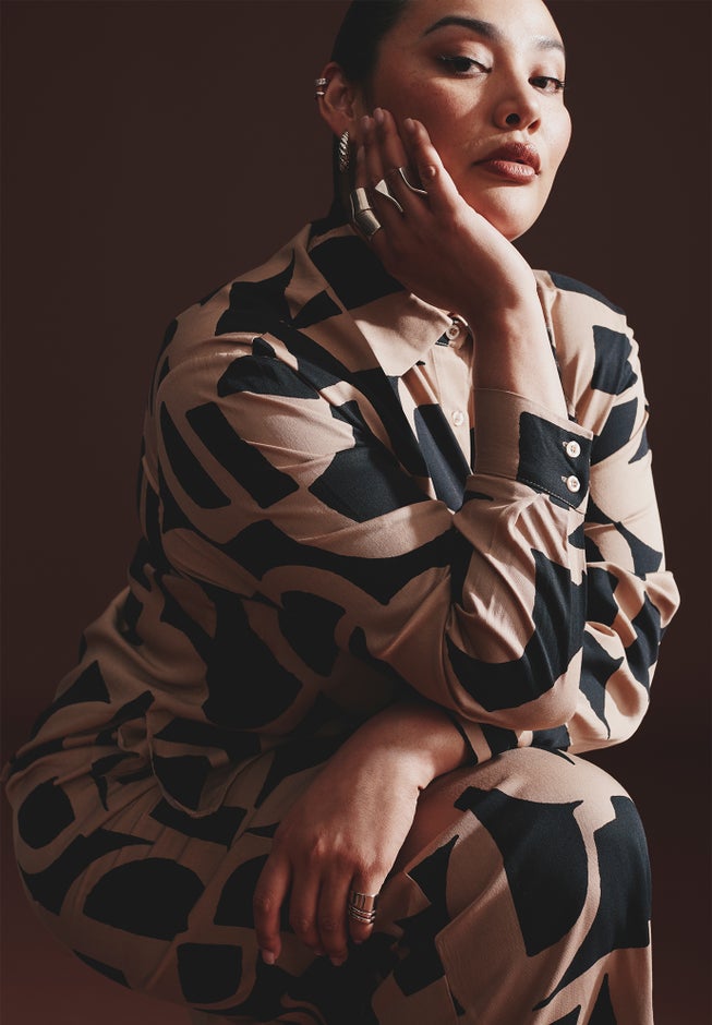 Printed Button Down image number 3