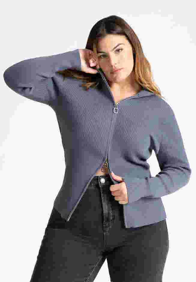 Two Way Zipper Sweater image number 0