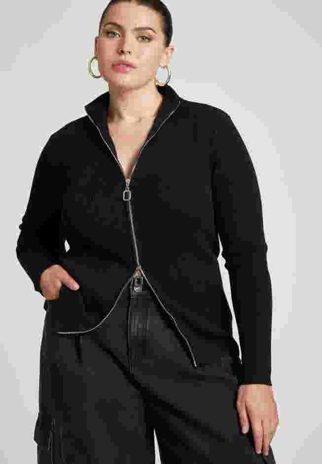 Two Way Zipper Sweater image number 0