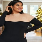 Colorblock Sweater image number null