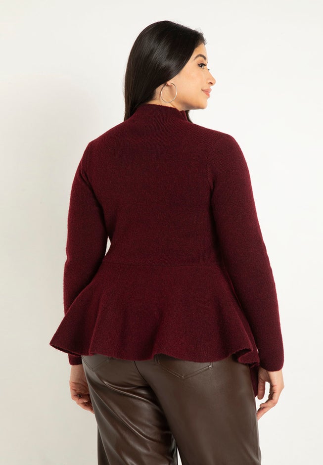 Peplum Sweater image number 4
