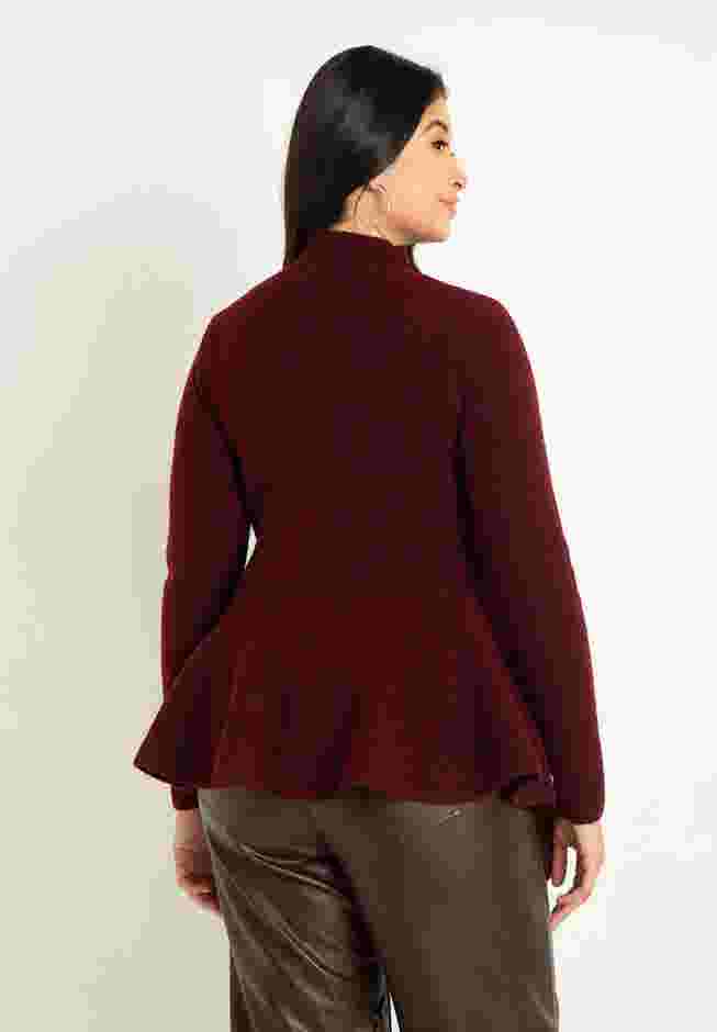 Peplum Sweater image number 1