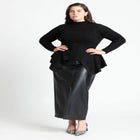 Peplum Sweater image number null